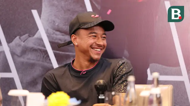 Jesse Lingard berkunjung ke Indonesia.