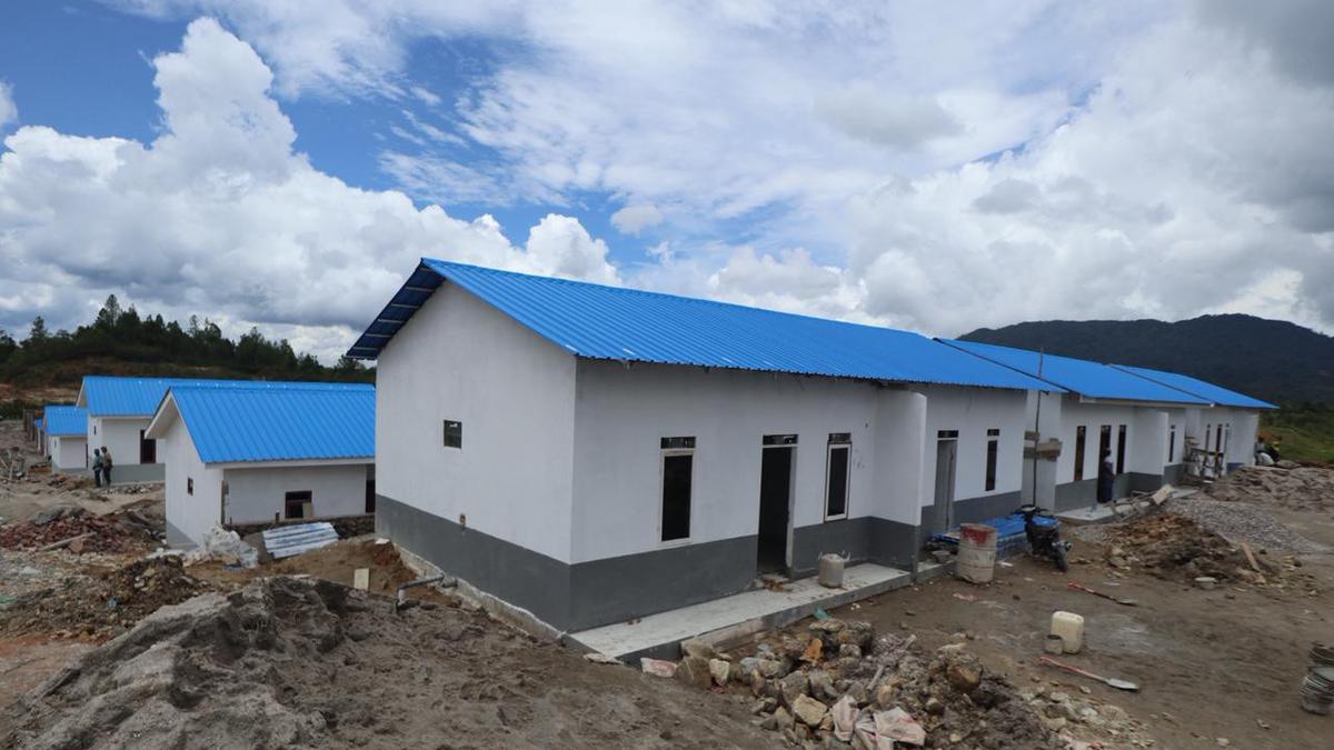 Pembangunan 103 Huntap di Tapanuli Utara Segera Rampung, Relokasi Dimulai Mei