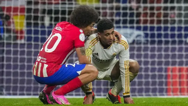 Foto: Penampilan Spartan Atletico Madrid Saat Menumbangkan Real Madrid di Copa del Rey