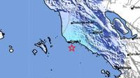 Gempa Aceh Singkil. (Liputan6.com/ Dok BMKG)