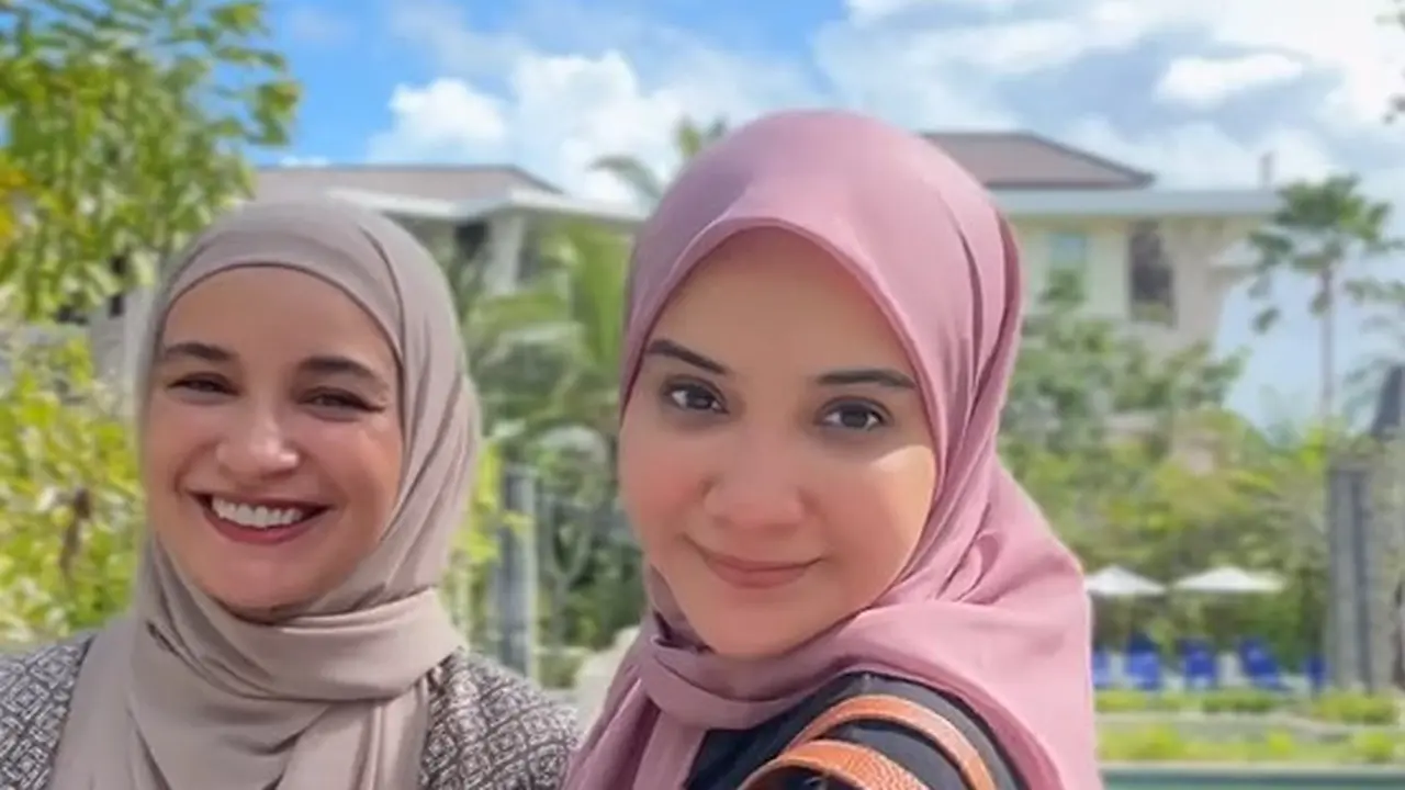 Shireen dan Zaskia Sungkar. [Foto: Instagram/zaskiasungkar15]
