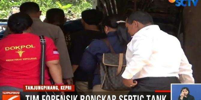 Bagian Tubuh dalam Septic Tank di Tanjung Pinang Diduga Milik Pensiunan TNI AL