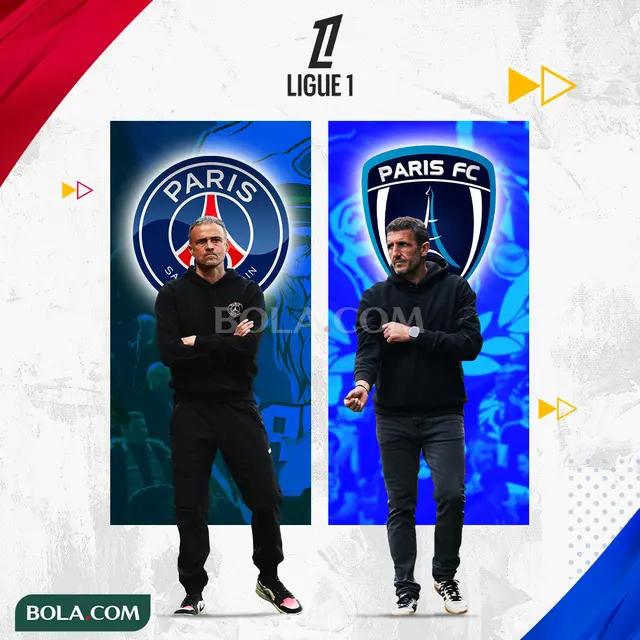 Ilustrasi - Duel Paris Saint-Germain Vs Paris FC di Ligue 1 Musim Depan