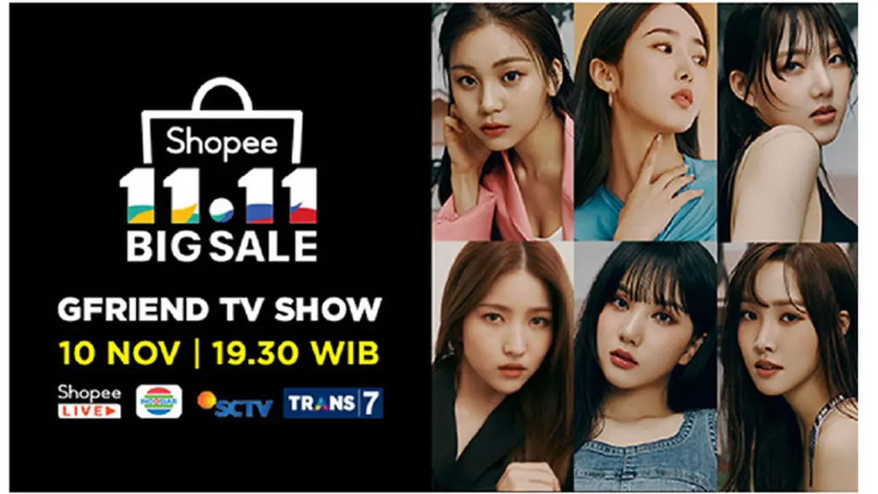 Shopee 11.11 Big Sale Bersama GFRIEND