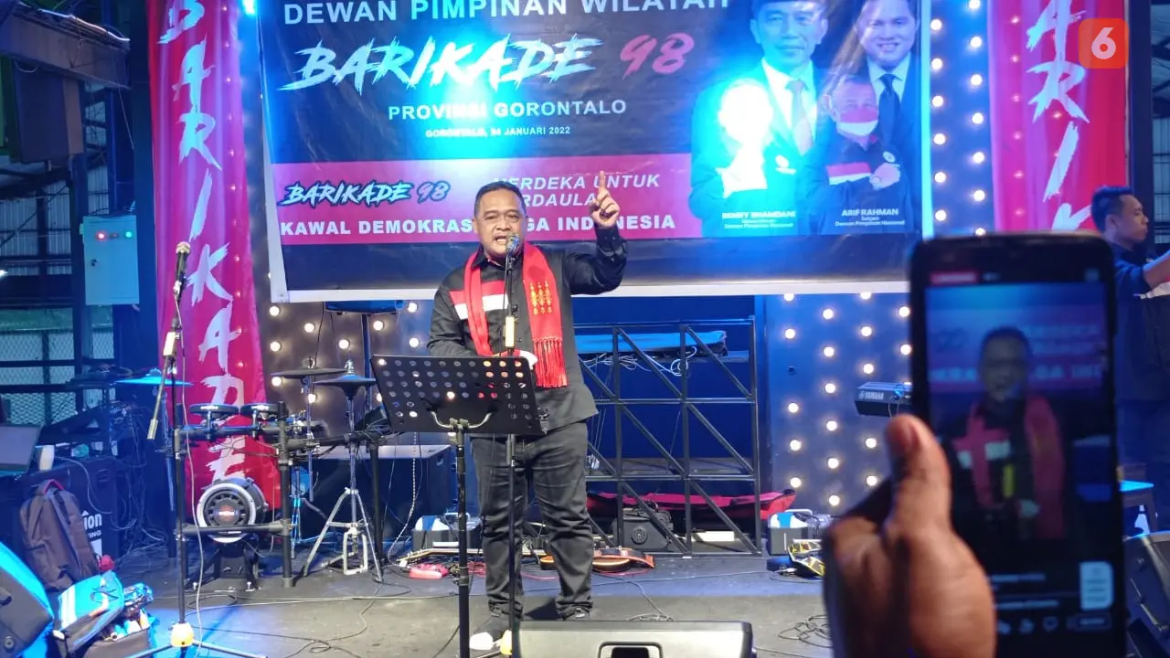 Ketua Umum Dewan Pimpinan Nasional Barikade 98 Benny Rhamdani (Arfandi/Liputan6.com)