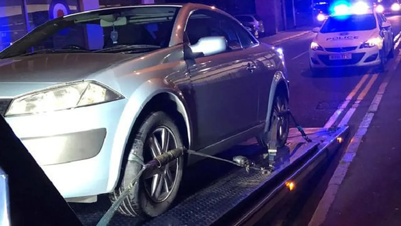 Mobil disita polisi