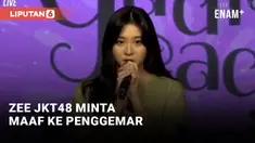 THUMBNAIL ZEE JKT48 MINTA MAAF