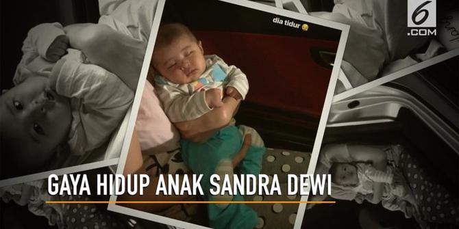VIDEO:Sandra Dewi Tidurkan Anak dengan Mobil Mewah