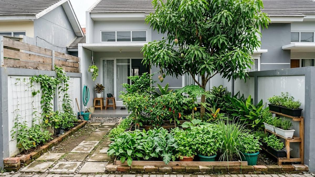 10 Ide Food Forest di Halaman Kurang dari 100 Meter Persegi, Panen Melimpah