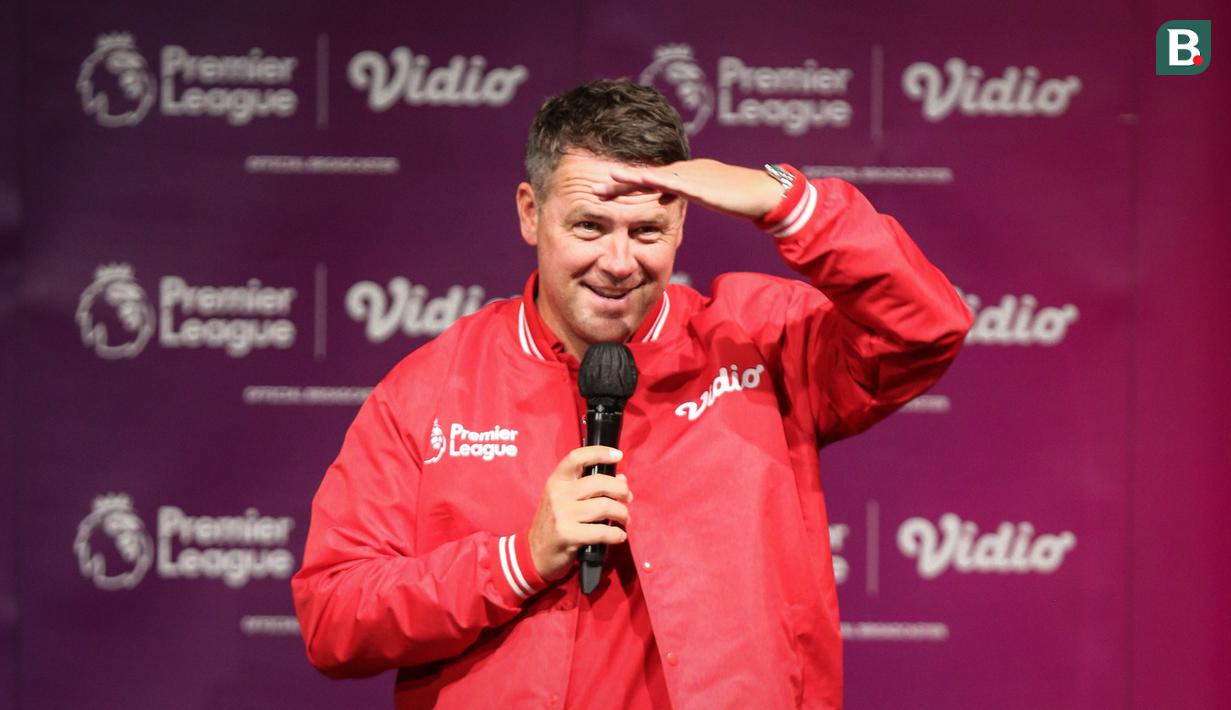 <p>Legenda sepak bola asal Inggris, Michael Owen menyapa fans saat Meet &amp; Greet di Jakarta. Acara yang dipersembahkan Vidio itu digelar di SCTV Tower, Jakarta Pusat, Minggu (21/8/2022).</p>