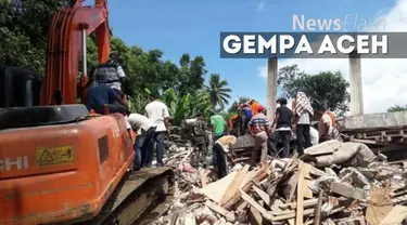 Gempa bumi susulan melanda Aceh, Rabu malam pukul 23.05 WIB, dengan kekuatan 5 skala Richter