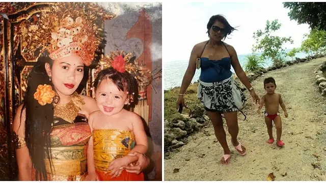 6 Potret Masa Kecil Amanda Gonzales dan Christian Rontini, Kini Telah Resmi Menikah