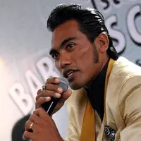 Perkenalkan Marshello, penjaga pantai kuta yang terkenal di Australia. (Muhamad Altaf Jauhar/Bintang.com)