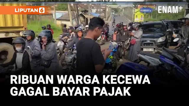 Gagal Bayar Pajak, Ribuan Warga di Sukabumi Kecewa