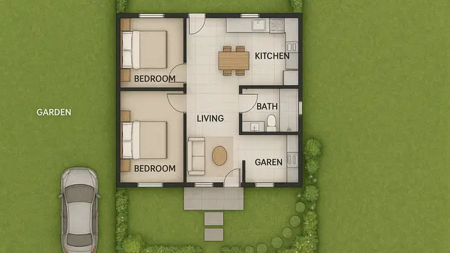 7 Tips Membangun Rumah Minimalis 5x7 Meter di Desa, Hemat dan Fungsional