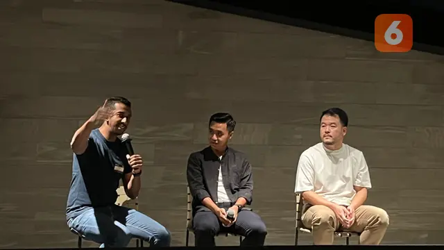Founder dan CEO Hypefast, Achmad Alkatiri dalam acara Social Night pada Kamis malam, 30 Mei 2024