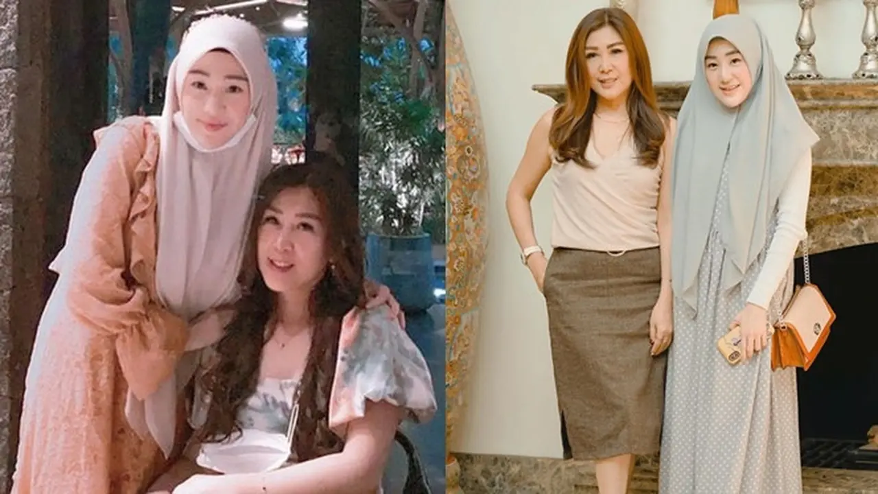 6 Momen Kedekatan Larissa Chou dan Ibunda, Kompak Meski Beda Keyakinan