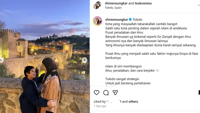 Pelajaran yag Diambil Shireen Sungkar.