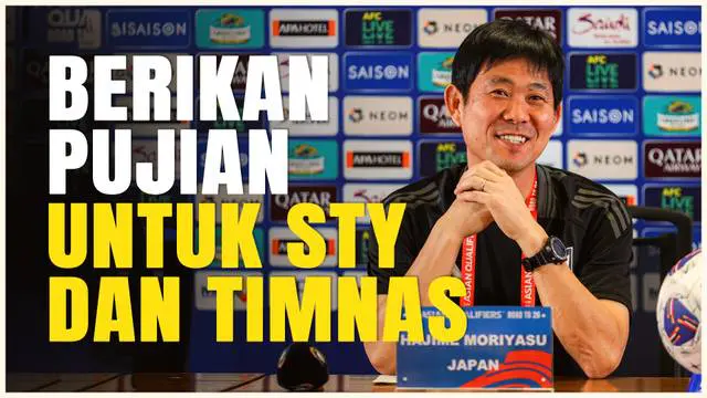 VIDEO: Usai Bantai Timnas Indonesia, Pelatih Timnas Jepang Tetap Puji Kinerja Shin Tae-yong