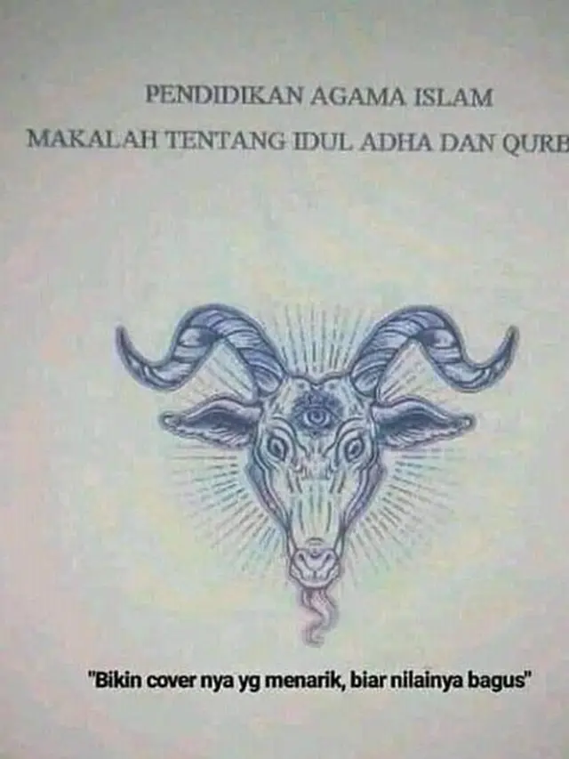 6 Potret Cover Tugas Makalah Nyeleneh, Mikir Keras Sebelum Baca Isinya