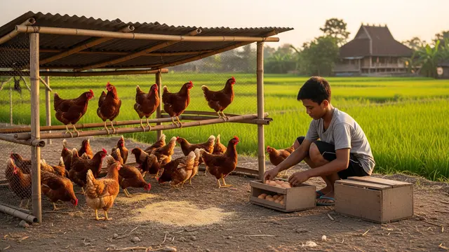 Ide Usaha Ternak untuk Pelajar sebagai Bisnis Sampingan yang Mudah/Gemini AI