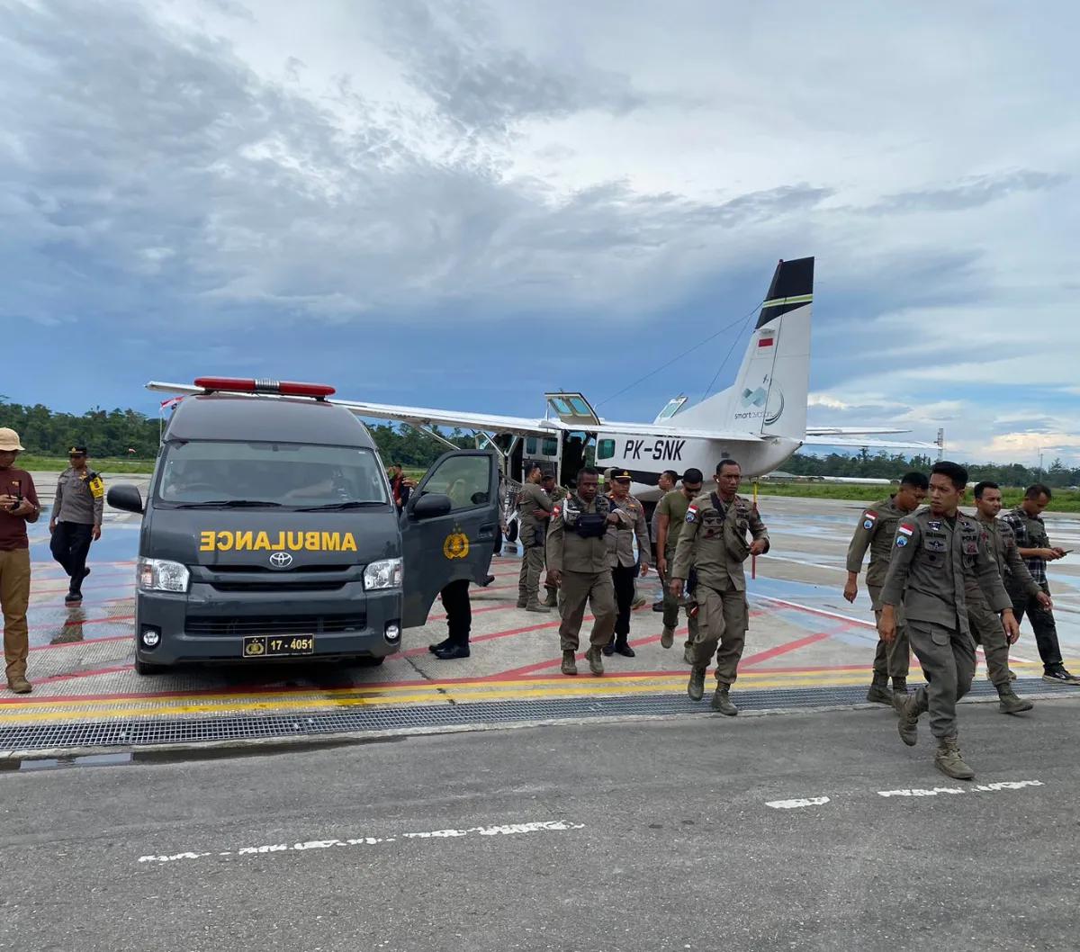 Kontak tembak kembali terjadi antara Satgas Operasi Damai Cartenz 2023 dengan KKB di Intan Jaya, Distrik Titigi, Intan Jaya pada Rabu (22/11).