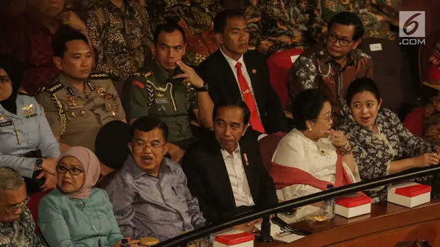 Jokowi dan Jusuf Kalla Hadiri Perayaan Ulang Tahun Megawati ke-71