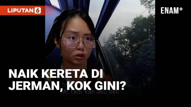Naik Kereta Api di Jerman ternyata menyenangkan. Tapi ada hal "aneh" yang terjadi setelah membeli tiket. Begini kisahnya.