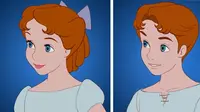 Seniman TT Bret ubah wajah dan penampilan putri Disney jadi laki-laki bikin pangling. (Sumber: Brightside)