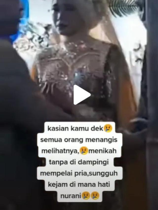 Viral Wanita di NTB Ini Menikah Sendiri, Mempelai Pria Diduga Kabur