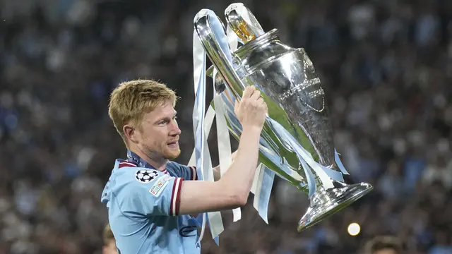 Foto: Kevin De Bruyne Jadi yang Terbaru, Ini Dia Deretan 5 Pesepak Bola Belgia yang Mampu Meraih Trofi Liga Champions