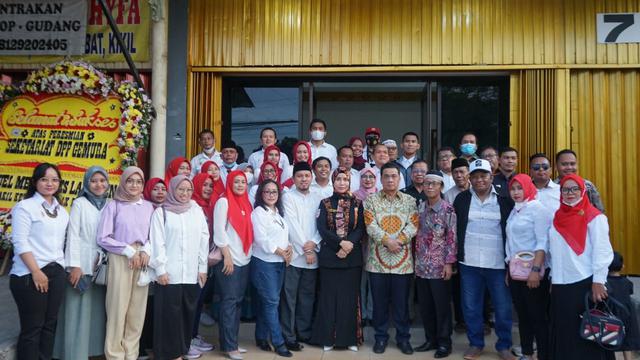 Wakil Gubernur DKI, Ahmad Riza Patria, meresmikan Kantor Sekretariat Dewan Pimpinan Pusat Gerakan Muda Nurani Rakyat (Gemura) (Istimewa)