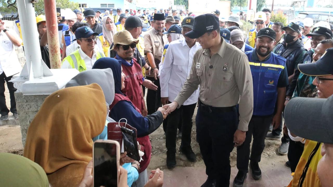 Menko AHY dan Menteri PU Tinjau RSUD Aceh Tamiang, Pastikan Pemulihan Layanan Kesehatan Pascabencana