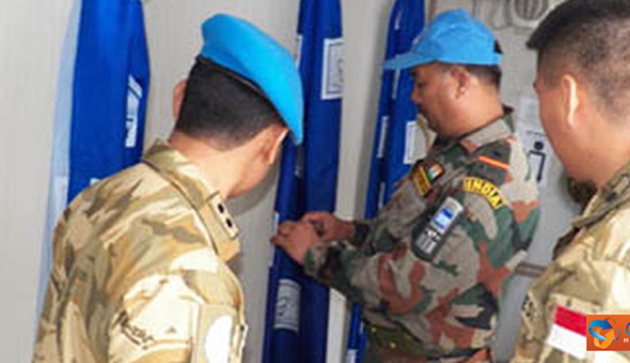 Citizen6, Adshit Al Qusayr: Tujuan Hygiene Inspection ini untuk mengontrol tingkat kebersihan fasilitas yang ada di markas satuan jajaran UNIFIL. (Pengirim: Badarudin Bakri)