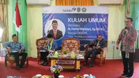 Kepala BKKBN, Hasto Wardoyo,  saat memberikan kuliah umum Politeknik Kesehatan Pontianak, Jurusan Keperawatan Singkawang, Singkawang, Kalimantan Barat, Senin, 16 Februari 2020.