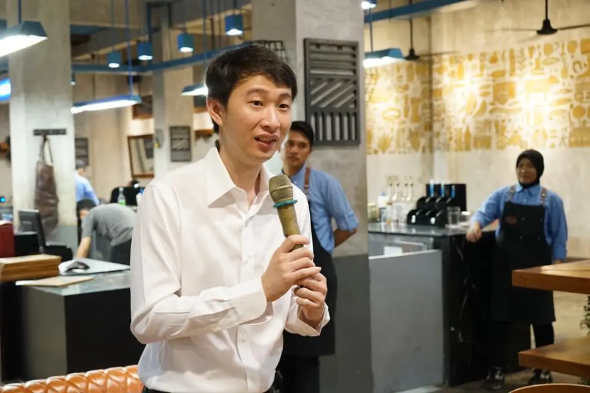 CEO Indodax, Oscar Darmawan (Indodax)