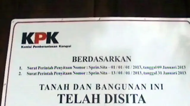 Rumah-rumah Mewah Putri Solo Dipta Anindita Disita KPK