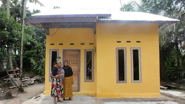 Sebanyak 750 rumah tidak layak huni di Kabupaten Kampar, Riau akan diperbaiki melalui Program Bantuan Stimulan Perumahan Swadaya (BSPS) atau bedah rumah. (Foto: Kementerian PUPR)