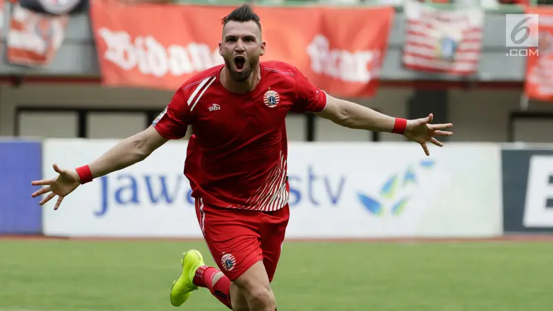 Marko Simic 5 Gol, Persija Bantai Kepri Jaya 8-2