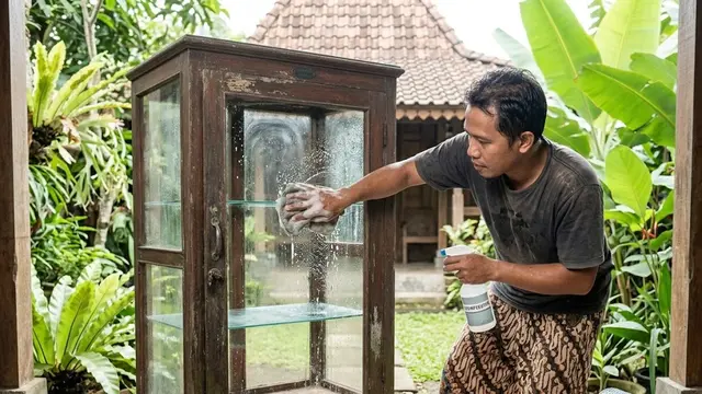 Membersihkan Etalase Secara Menyeluruh