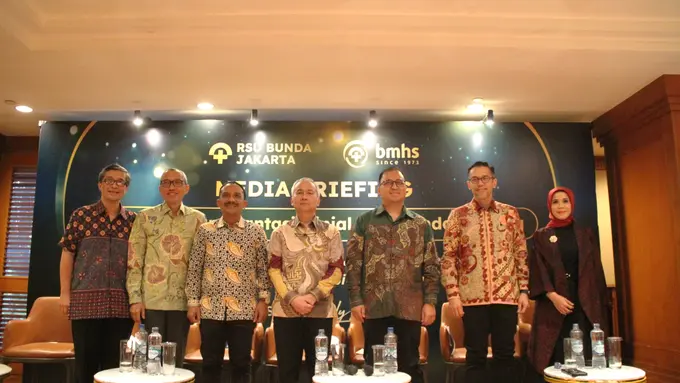 kegiatan diskusi media yang diselenggarakan PT Bundamedik Tbk (BMHS) di kawasan Menteng, Jakarta Pusat (01/07).