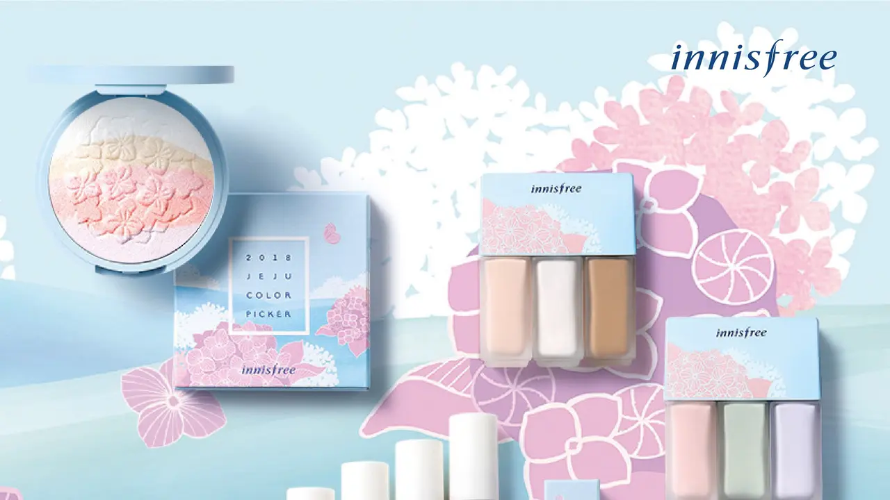 Makeup Bernuansa Pastel dari Innisfree Bawa Anda ke Jeju