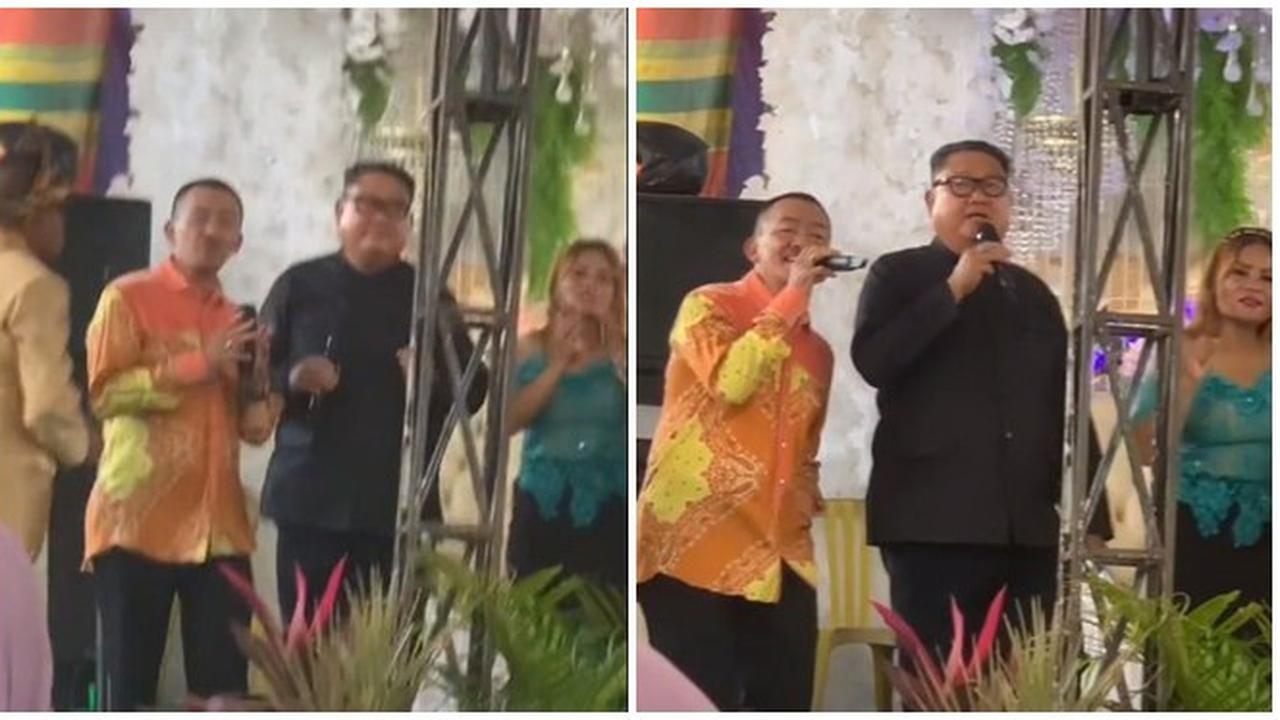 Video Pria Mirip Kim Jong Un Bawakan Lagu di Resepsi Pernikahan Ini Viral