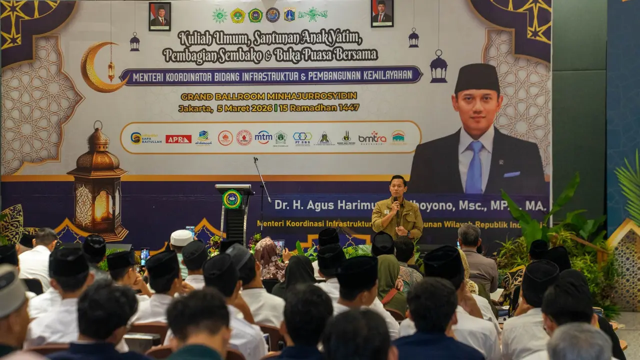 Menteri Koordinator Bidang Infrastruktur dan Pembangunan Kewilayahan Agus Harimurti Yudhoyono (AHY)