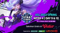 Tonton AOV Star League 2022 Spring Week 4 di Vidio, 16-17 Maret 2022