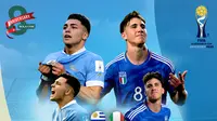 Final Piala Dunia U-20 2023 - Anderson Duarte vs Cesare Casadei (Bola.com/Erisa Febri)