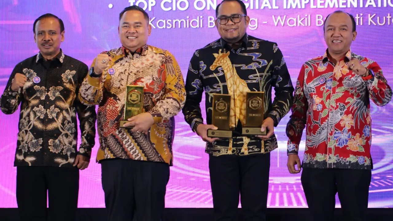 Prestasi Membanggakan, 3 Penghargaan Top Digital Award 2023 Kembali Diraih Kutai Timur