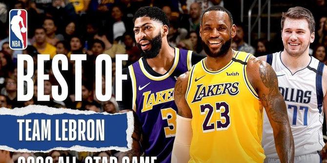 VIDEO: Cuplikan Aksi Terbaik Tim LeBron James Jelang NBA All Star 2020