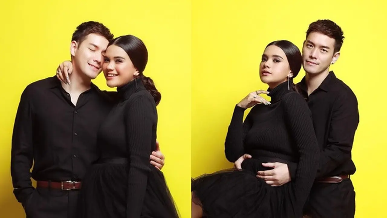 Bertema Couple In Black, Ini 7 Pemotretan Audi Marissa dan Anthony Xie