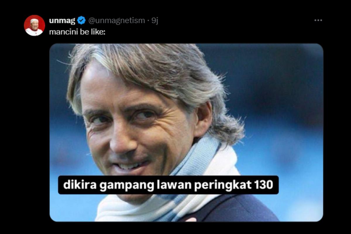 Meme kemenangan Timnas Indonesia vs Arab Saudi